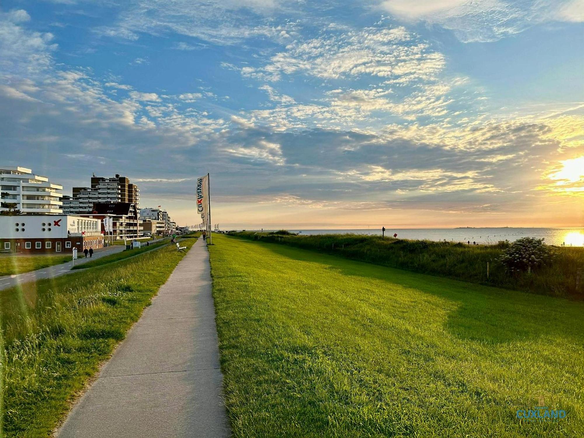 Familienurlaub Auf Zwei Ebenen Im Herzen Von Duhnen Cuxhaven Exterior photo
