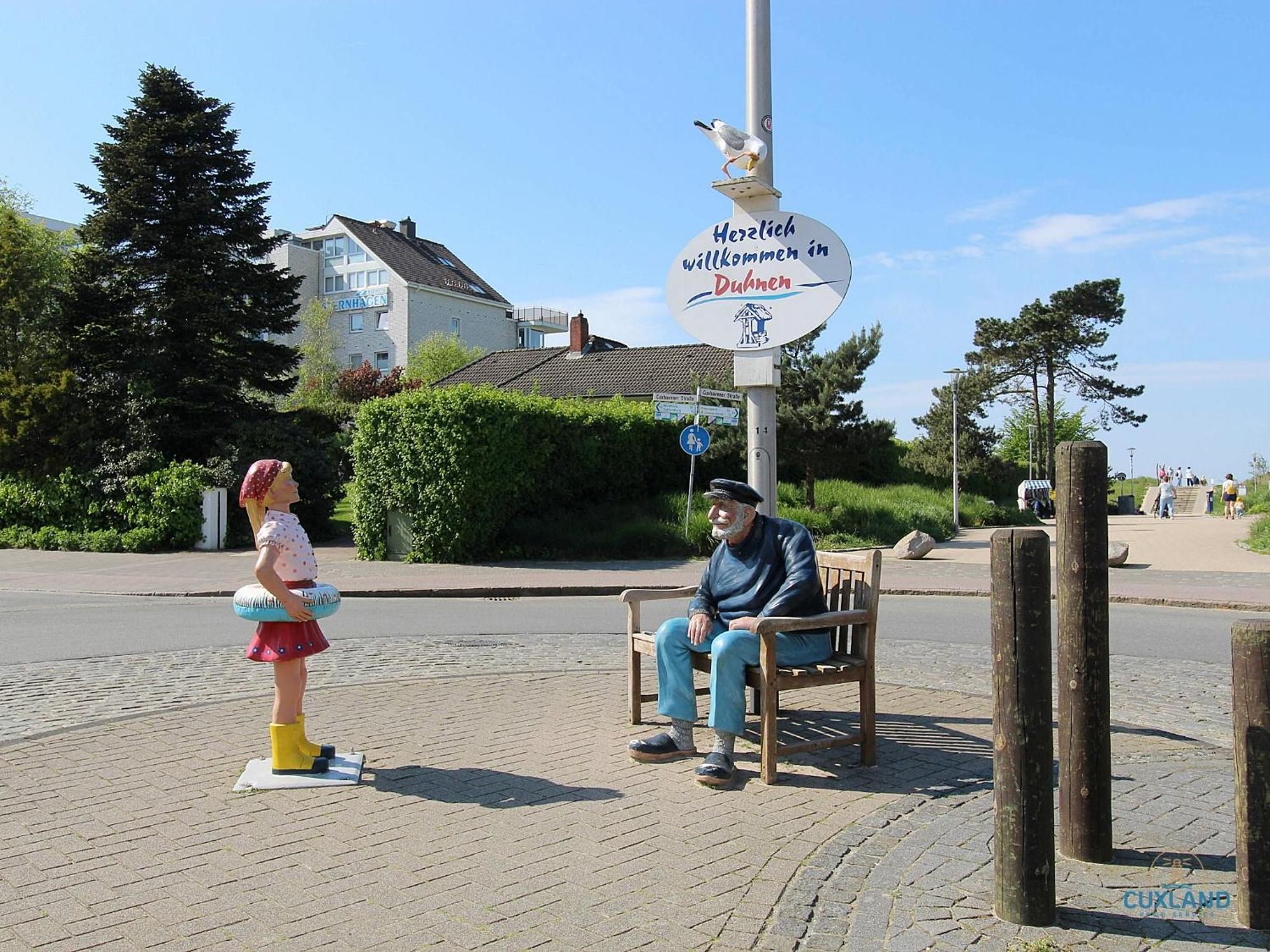 Familienurlaub Auf Zwei Ebenen Im Herzen Von Duhnen Cuxhaven Exterior photo